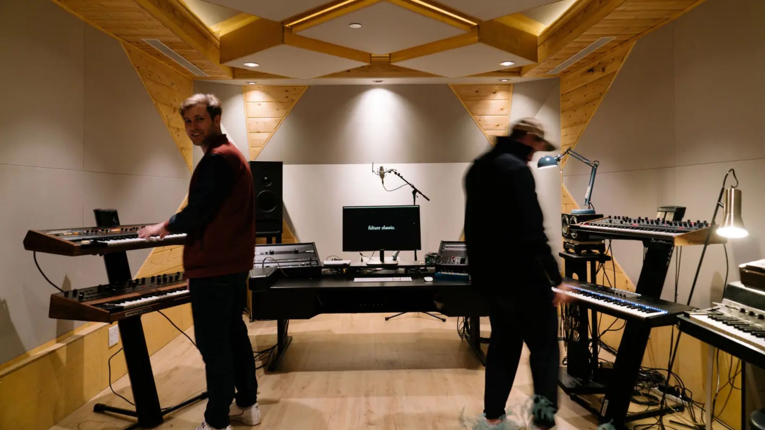 Music production studio