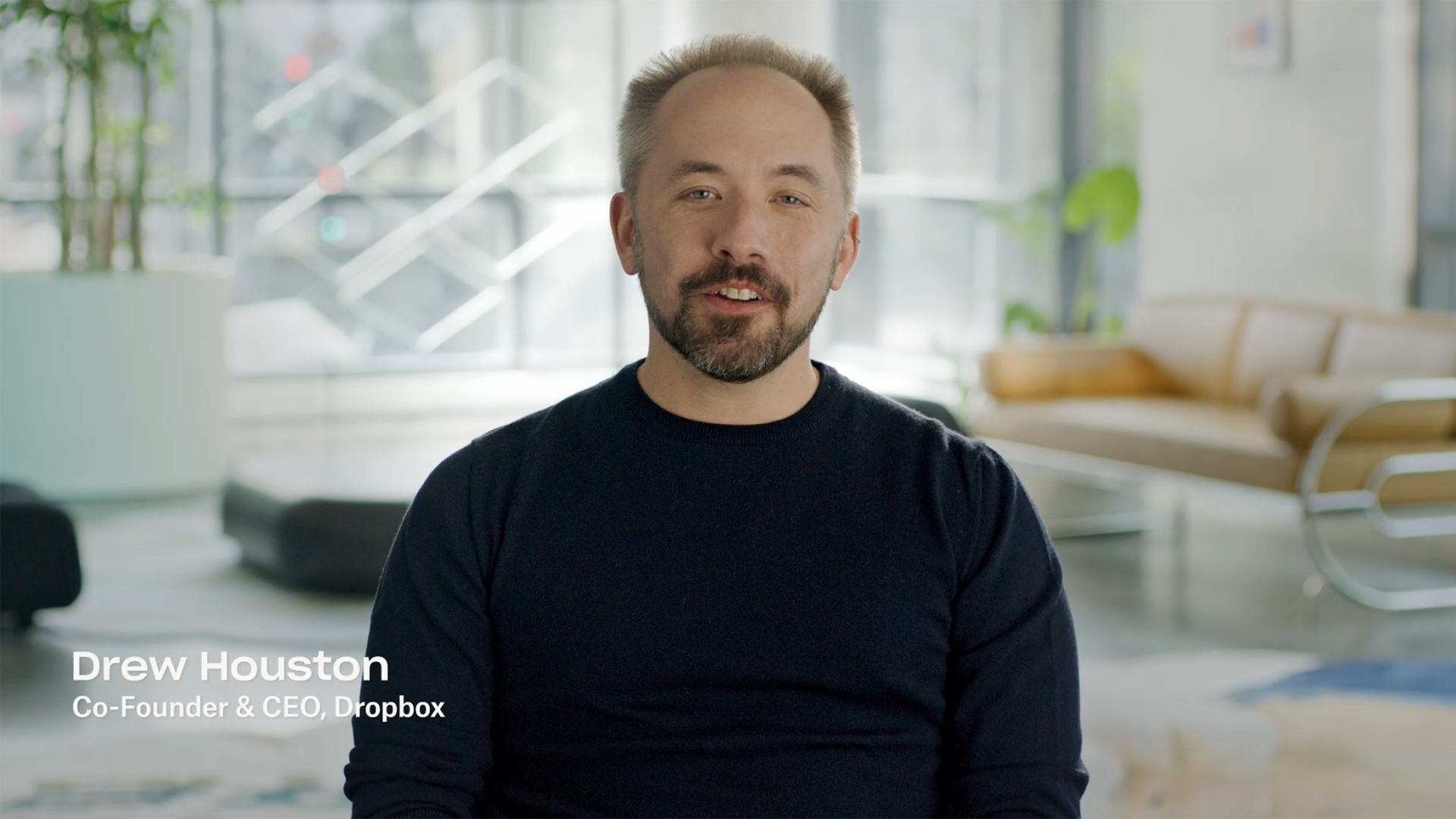 Drew Houston, co-founder and CEO of Dropbox