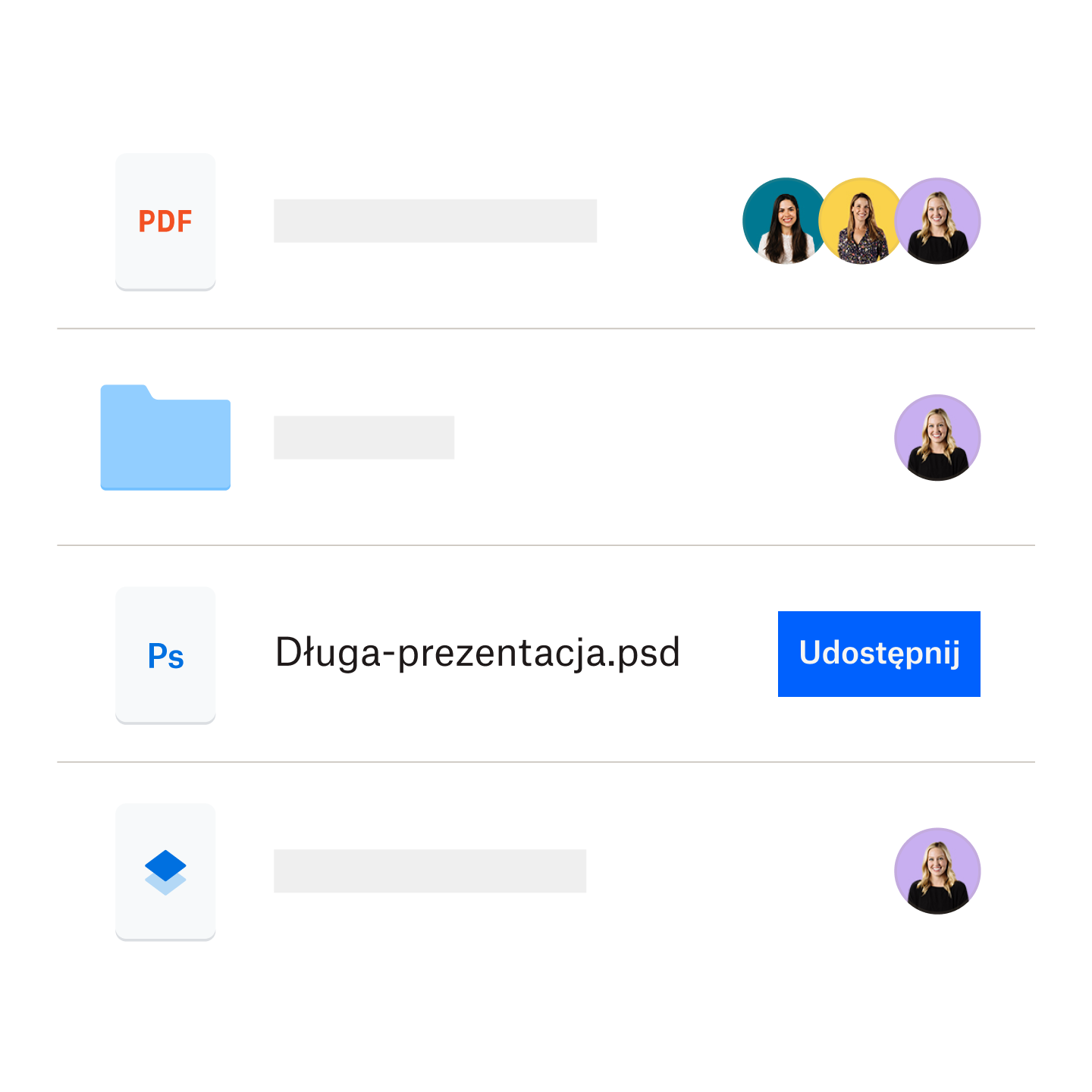 Duży plik przechowywany w folderze Dropbox